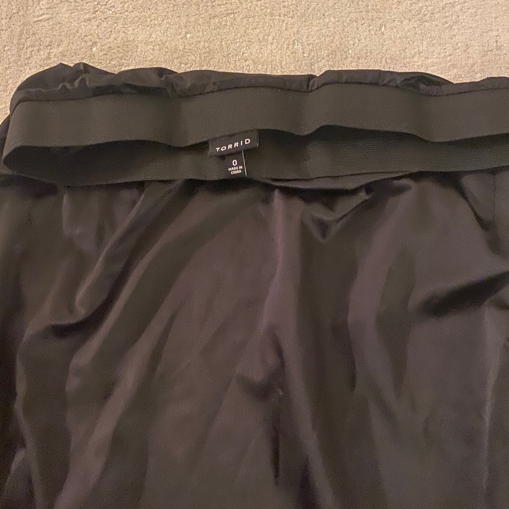 Torrid Black Satin Skirt - Picture 2 of 2